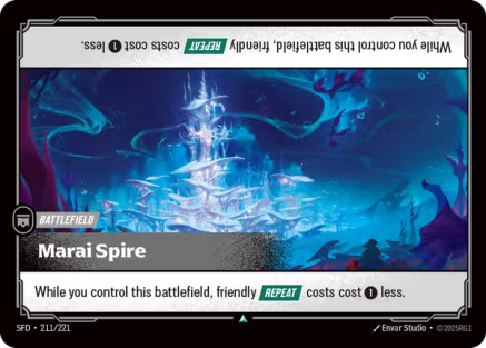 Marai Spire (FOIL) single card from Riftbound : League of Legends Card Game