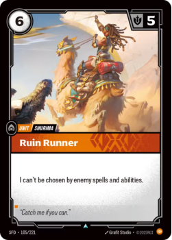 Ruin Runner single card from Riftbound : League of Legends Card Game