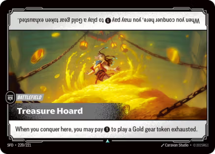 Treasure Hoard single card from Riftbound : League of Legends Card Game