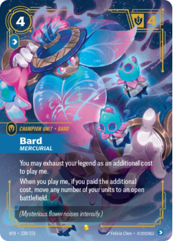 Bard, Mercurial single card from Riftbound : League of Legends Card Game