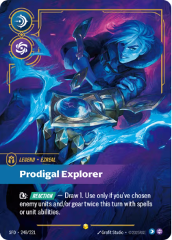 Prodigal Explorer single card from Riftbound : League of Legends Card Game