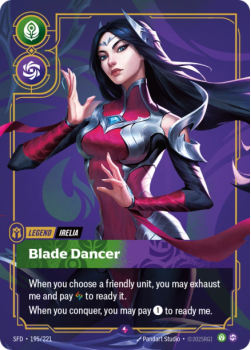 Blade Dancer single card from Riftbound : League of Legends Card Game