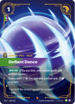 Blade Dancer single card from Riftbound : League of Legends Card Game
