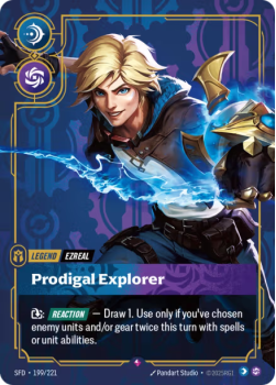 Prodigal Explorer single card from Riftbound : League of Legends Card Game