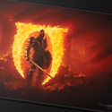 Ultra Pro The Elder Scrolls IV: Oblivion Remastered Black-Stitched Playmat - Image 2