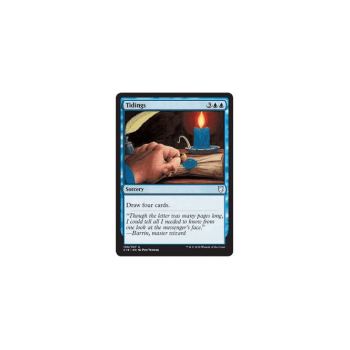 Tidings : COMMANDER 2018 108/307 - Magic the Gathering Single Card