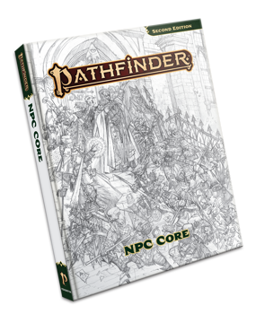 Pathfinder 2nd Edition: NPC Core Sketch Edition