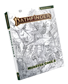 Pathfinder 2nd Edition: Monster Core 2 Sketch Edition