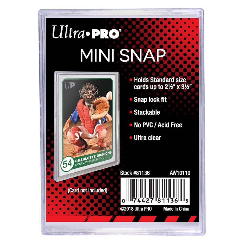 Ultra Pro Mini Snap Card Holder | Chaos Cards