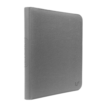 Ultra Pro PATCHCRAFT Zippered 9-Pocket PRO-Binder Grey