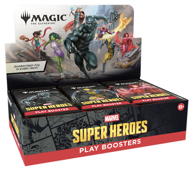 Magic the Gathering: Marvel Super Heroes - Play Booster BOX (30 Packs)