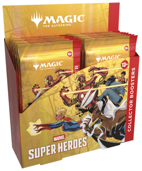 Magic the Gathering: Marvel Super Heroes - Collector Booster BOX (12 Packs)