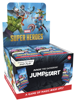 Magic the Gathering: Marvel Super Heroes - Jumpstart Booster BOX (24 Packs)
