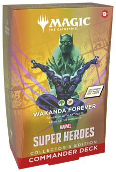 Magic the Gathering: Marvel Super Heroes - Collector Commander Deck Wakanda Forever