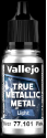 Acrylicos Vallejo True Metallic Metal : Light Sterling Silver
