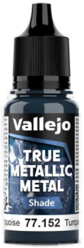 Acrylicos Vallejo True Metallic Metal : Shade Hydra Turquoise