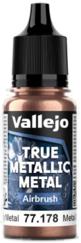 Acrylicos Vallejo True Metallic Metal : Airbrush Rusty Metal