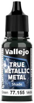 Acrylicos Vallejo True Metallic Metal : Shade Amber Green