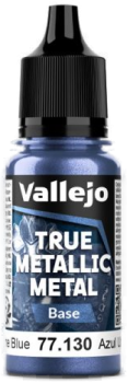 Acrylicos Vallejo True Metallic Metal : Base Ultramarine Blue