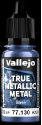 Acrylicos Vallejo True Metallic Metal : Base Ultramarine Blue