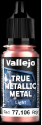 Acrylicos Vallejo True Metallic Metal : Light Ruby Red