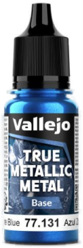 Acrylicos Vallejo True Metallic Metal : Base Sapphire Blue