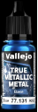 Acrylicos Vallejo True Metallic Metal : Base Sapphire Blue