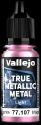 Acrylicos Vallejo True Metallic Metal : Light Crimson Magenta