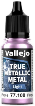 Acrylicos Vallejo True Metallic Metal : Light Amethyst Purple
