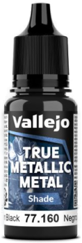 Acrylicos Vallejo True Metallic Metal : Shade Obsidian Black
