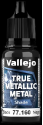 Acrylicos Vallejo True Metallic Metal : Shade Obsidian Black