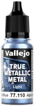Acrylicos Vallejo True Metallic Metal : Light Ultramarine Blue