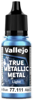 Acrylicos Vallejo True Metallic Metal : Light Sapphire Blue