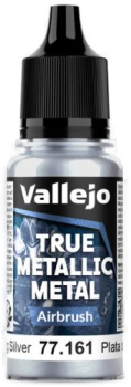 Acrylicos Vallejo True Metallic Metal : Airbrush Sterling Silver