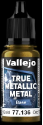 Acrylicos Vallejo True Metallic Metal : Base Greenish Gold