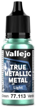 Acrylicos Vallejo True Metallic Metal : Light Beetle Green