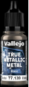 Acrylicos Vallejo True Metallic Metal : Base Aged Metal