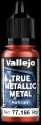 Acrylicos Vallejo True Metallic Metal : Airbrush Ruby Red