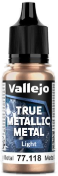 Acrylicos Vallejo True Metallic Metal : Light Rusty Metal