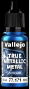 Acrylicos Vallejo True Metallic Metal : Airbrush Sapphire Blue
