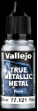 Acrylicos Vallejo True Metallic Metal : Base Sterling Silver