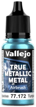 Acrylicos Vallejo True Metallic Metal : Airbrush Hydra Turquoise