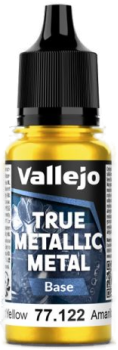 Acrylicos Vallejo True Metallic Metal : Base Radiant Yellow