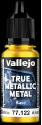 Acrylicos Vallejo True Metallic Metal : Base Radiant Yellow