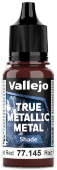 Acrylicos Vallejo True Metallic Metal : Shade Forged Red