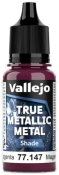 Acrylicos Vallejo True Metallic Metal : Shade Crimson Magenta