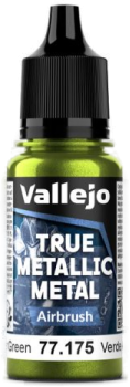 Acrylicos Vallejo True Metallic Metal : Airbrush Amber Green