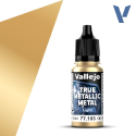 Acrylicos Vallejo True Metallic Metal : Light Imperial Gold - Image 2