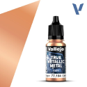 Acrylicos Vallejo True Metallic Metal : Light Ancient Copper - Image 2