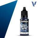 Acrylicos Vallejo True Metallic Metal : Shade Sapphire Blue - Image 2